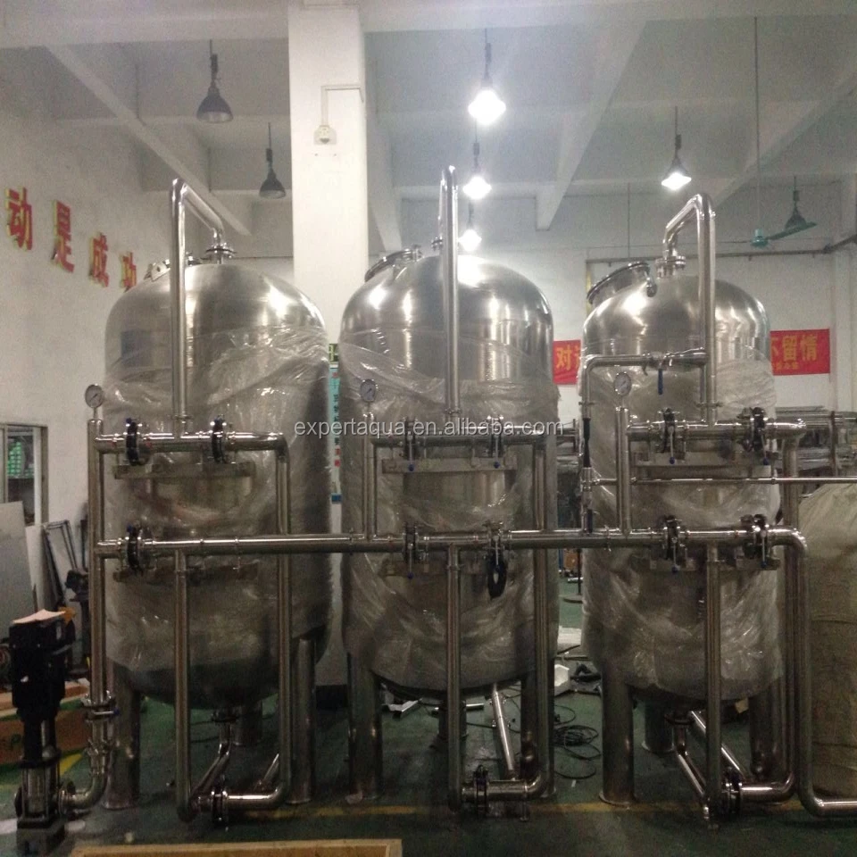 
10m3/h stainless steel reverse osmosis pure water system for food processing industry 