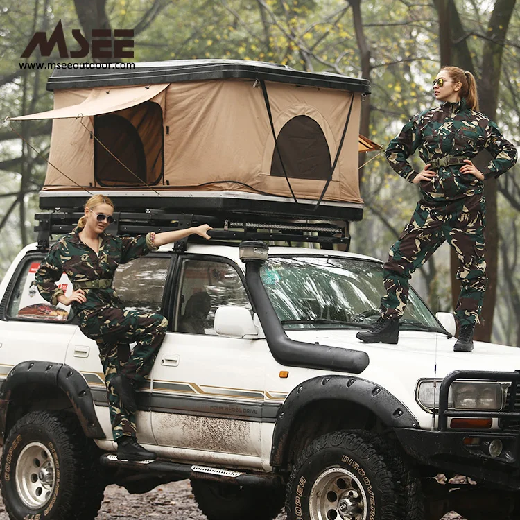 MSEE outdoor product MS-CAR-5 camping car roof mounted tent roof top car