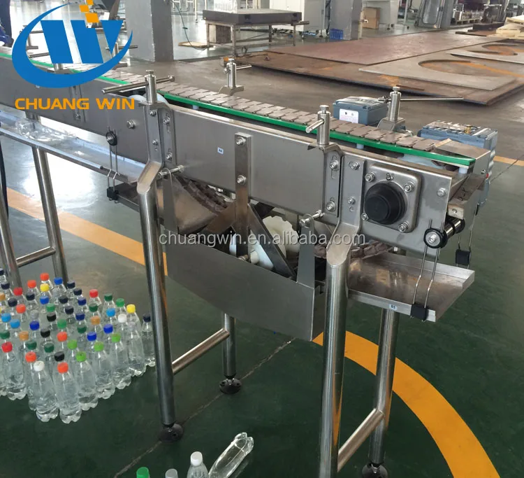 
bottle sorting conveyor machine 