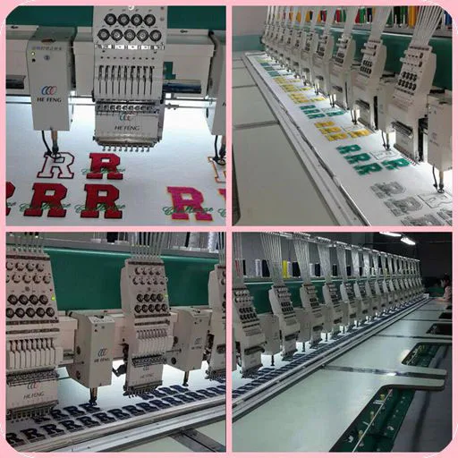 Hefeng Adopt German Belt Computerized Mixed Chenille Embroidery Machine