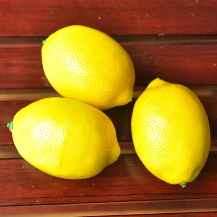 Professional manufacture making artificial cheap plants green lemon orange for home decoration