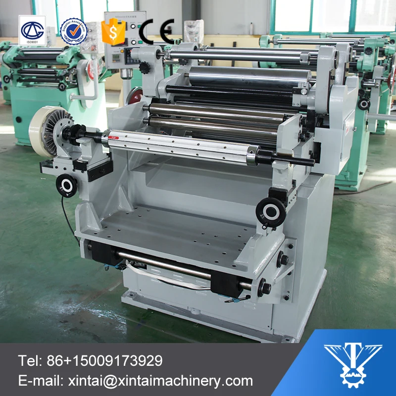 High Precision Quality Manual Paper Paper Roll To Sheet Cutting Slitting And Rewinding Machine