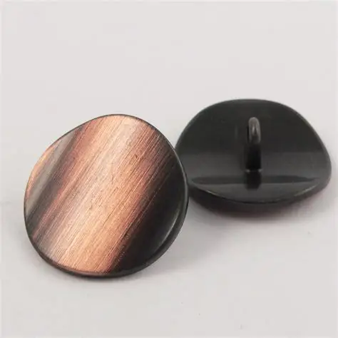 
Custom made size various designs cnc turning metal buttons 