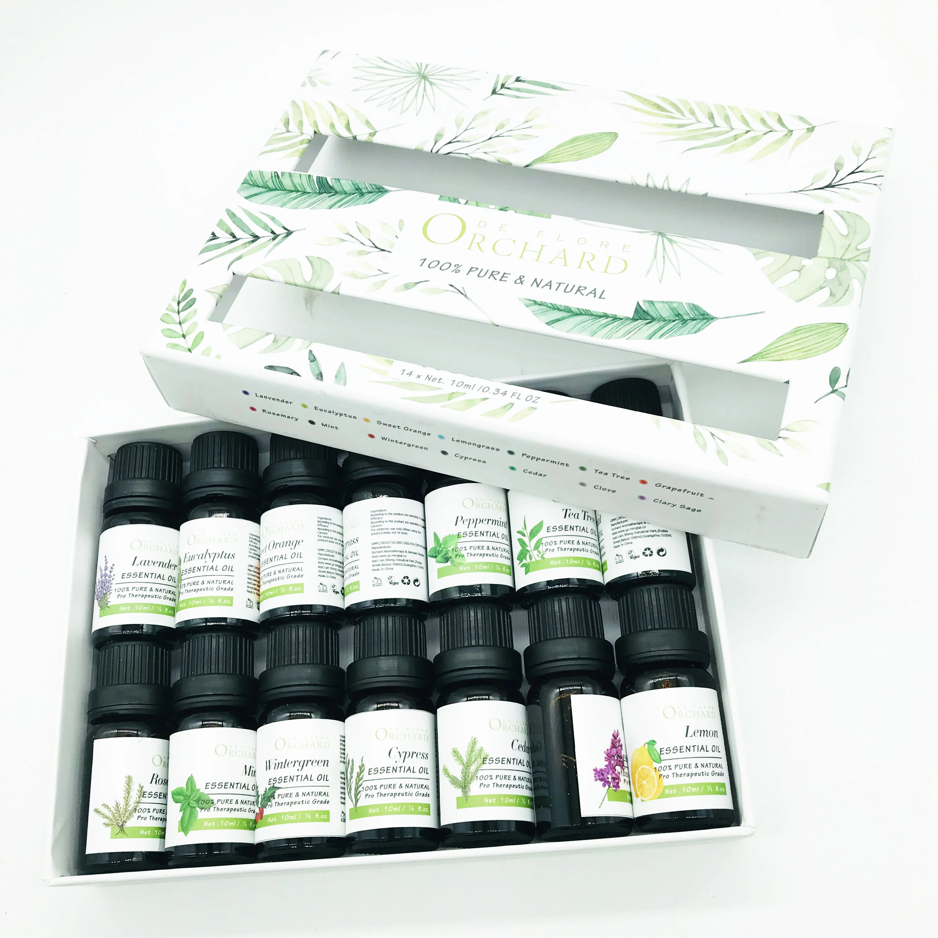 OEM/ODM aromatherapy diffuser essential oils, 100% pure and natural