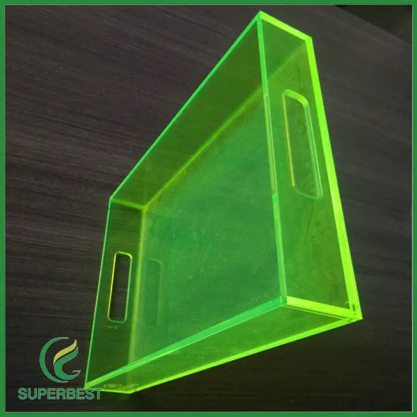 Customize acrylic material wine glass holder tray