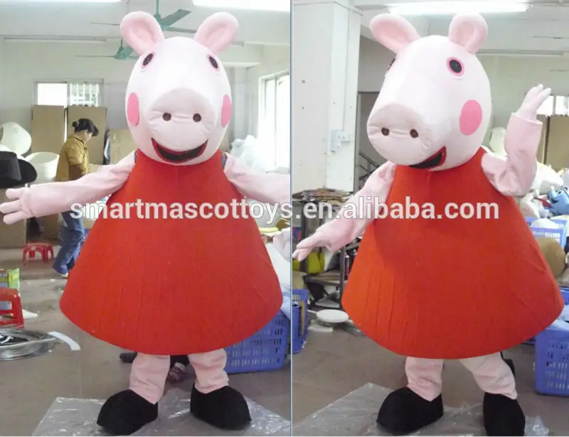 пеппа свиньи костюм взрослого пеппа свиньи костюм талисмана