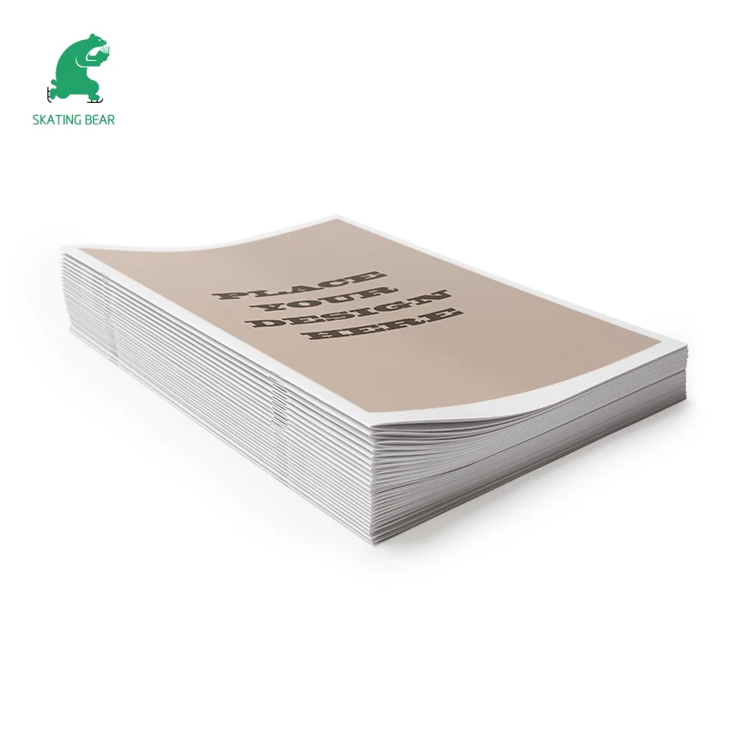 Saddle Stitch Binding Booklet Brochure Printing Service All Custom Free Sample Fast Shipping