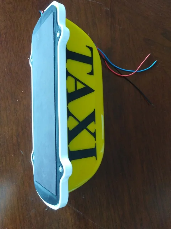 
Car Top Magnetic Taxi Light Roof Top Taxi Light Box Roof Sign Taxi Light 