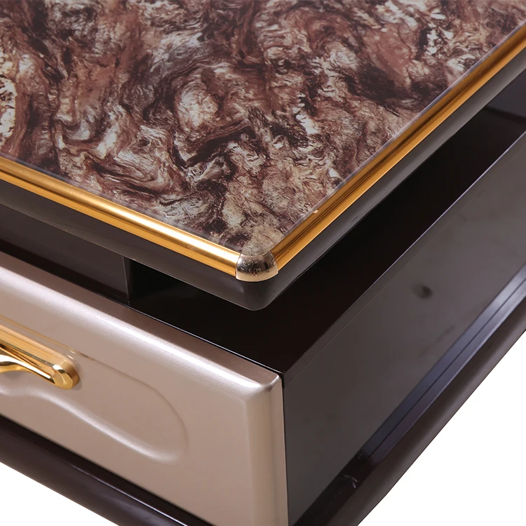 
buy online furniture cheap gold unique end tables with storage drawers 