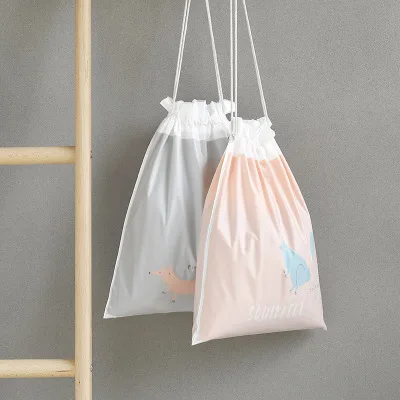 Рекламный настраиваемый логотип, нейлоновый шнурок, Подарочная сумка для хранения макияжа