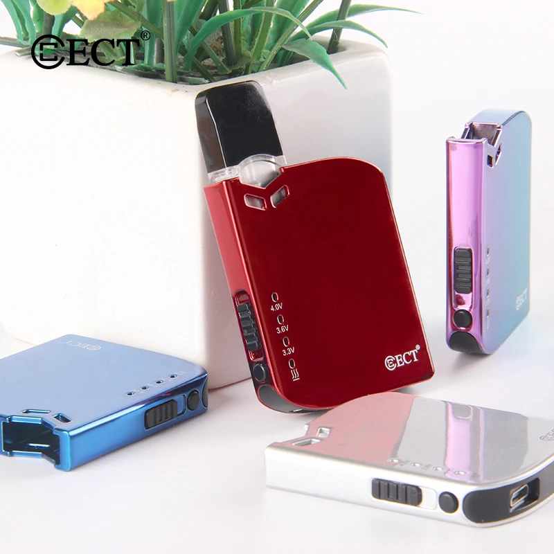 
Japan vape mods CBD e cigarette pod system Vape pen ROBIN 420mAh Variable voltage preheating vape battery with 1ML pods 