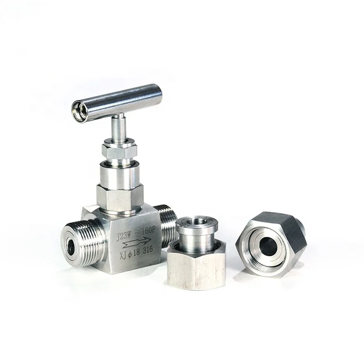 
T-Type hydraulic power stainless steel needle valve price 