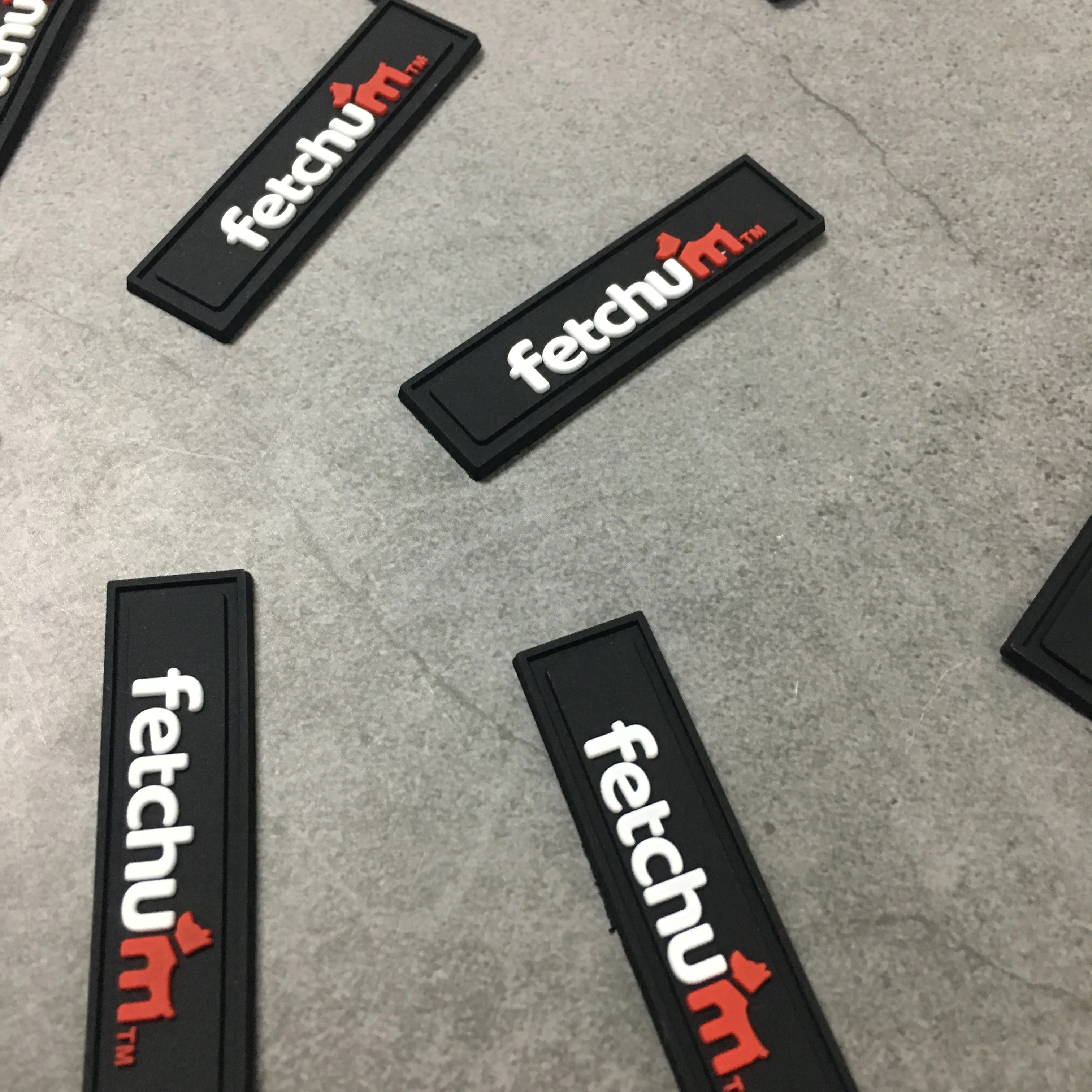 OEM Custom Silicone PVC Clothing Labels 3D Rubber Patch