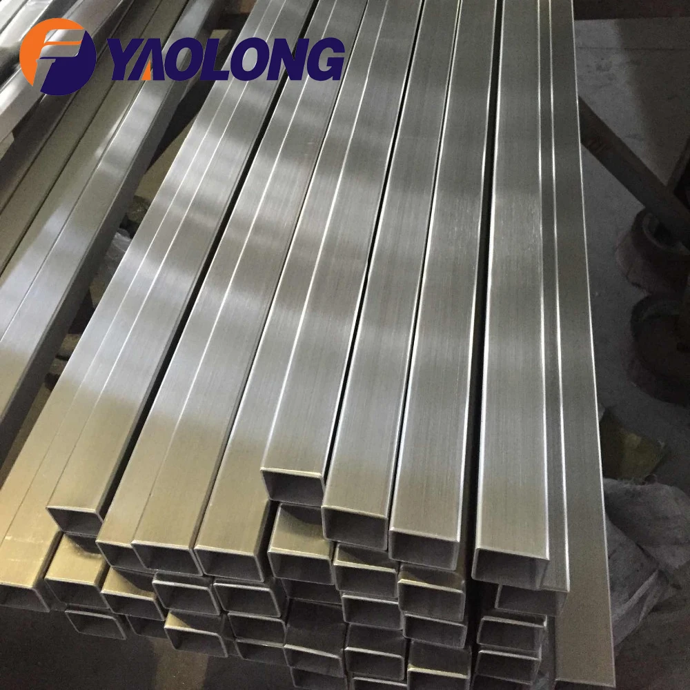 custom size stainless steel ornamental square tube 30mm x 30mm 35x35mm 75x75mm