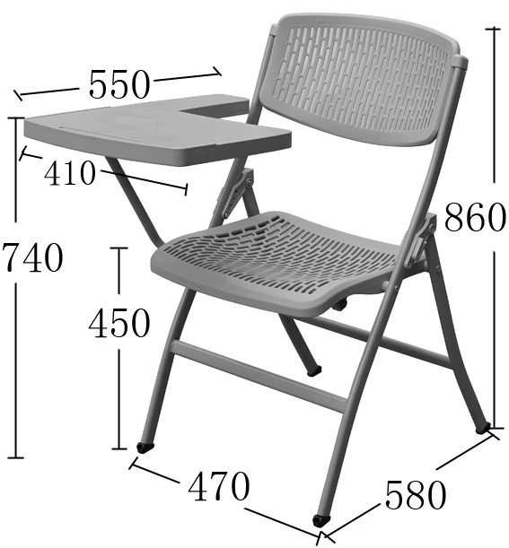 Folding chair plastic chair Plastic folding chair
