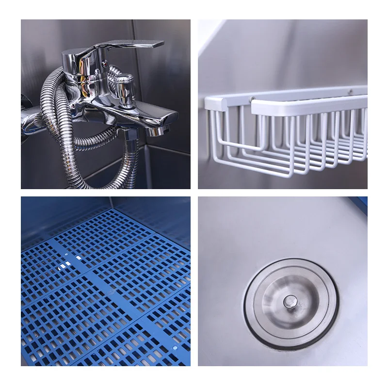 
Promotion Factory Made Cheap Stainless Steel Dog washing Bathtub for shower 