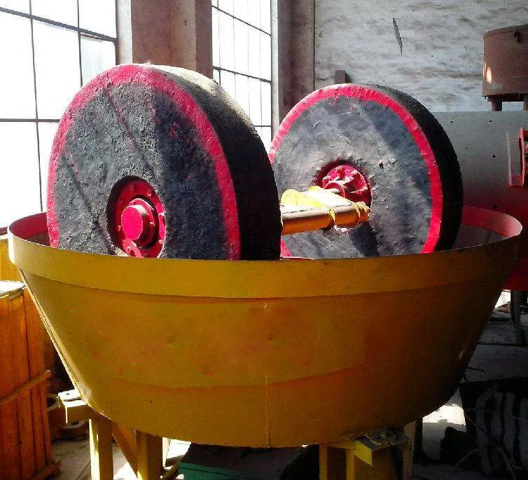 Wet Pan Mill africa for Alluvial Gold and Rock Gold machine Hot Selling in Zambia