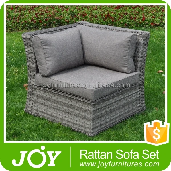 Small Indoor Wicker Sectional Sofas L Shaped Sets, Indoor Rattan Outdoor Sectional Sofa