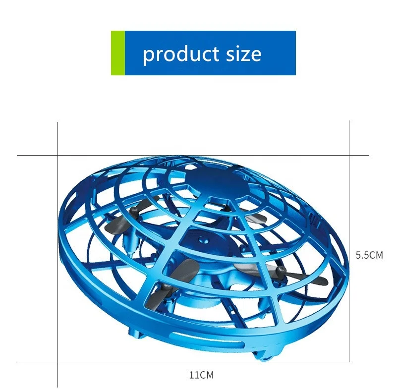 
New product Mini Drone Infrared Sensing Control RC Quadcopter Induction Altitude Hold Headless Mode RTF UFO Drone 