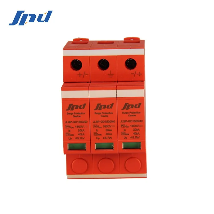 Jinli1500V 40KA DC SPD  Power Surge Protector Solar PV Surge Protective Device