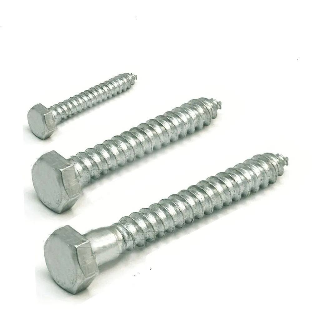 
inch hexagon head screws 