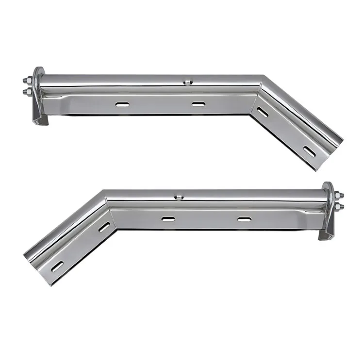 Хромированная Подвеска для полуприцепа Volvo, Премиум качество, размер 28 дюймов, угол 45 градусов, подпружиненная, для больших платформ