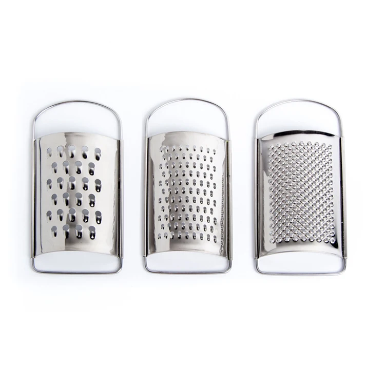 Кухонная Терка Basix для сыра, измельчитель, бритва из нержавеющей стали, острые лезвия с ручной теркой для фруктов, корней, овощей, орехов