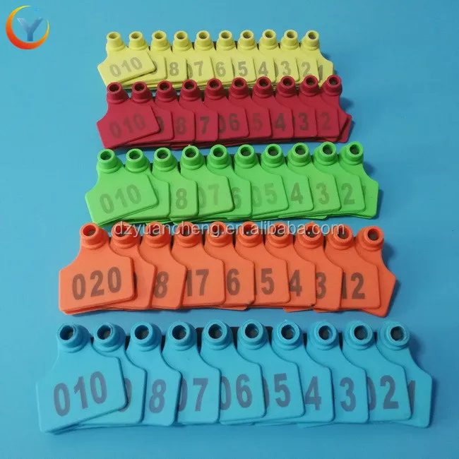 
RFID ТПУ материал свинья/крупный рогатого скота/Коза животные Ушные бирки 