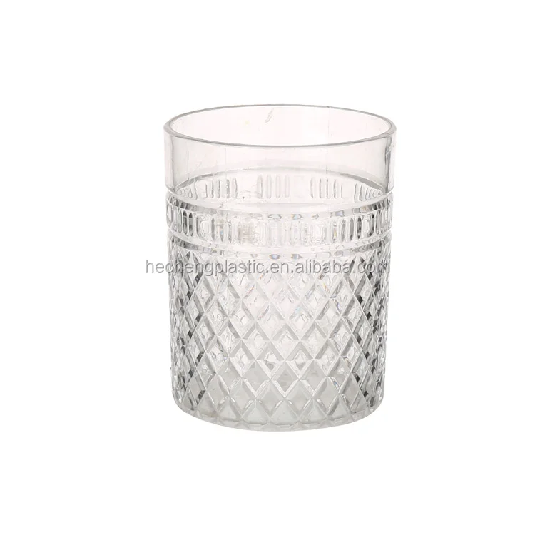 400ml Acrylic Crystal Plastic Cup Decorative Cold Beer Mug