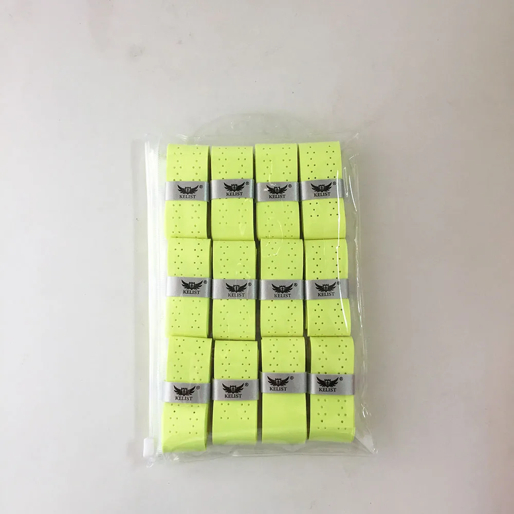 Famous brand  60 pcs Mix colors  Coated Anti-slip Overgrips  absorbent overgip tennis  for racket badminton