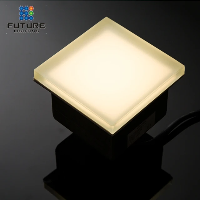 
IP67 5 years warranty DC24V waterproof RGB stainless square led aluminum stage floor lighting 