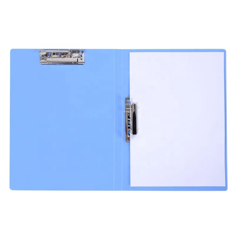 Wholesale Customized Printing Office Stationery Medical Record PVC Clip File Folder Classification