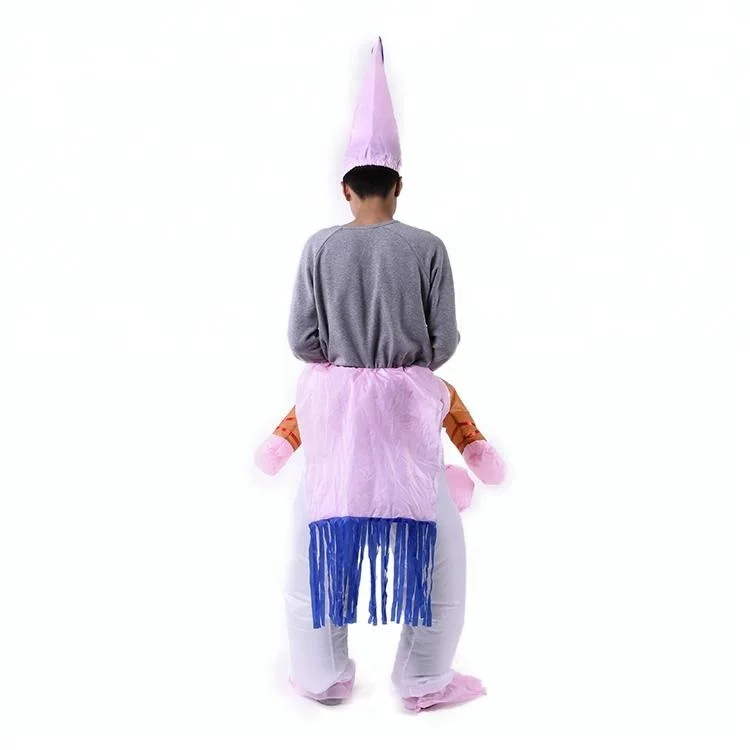 New design customized size mascot unicorn Inflatable costume for adult