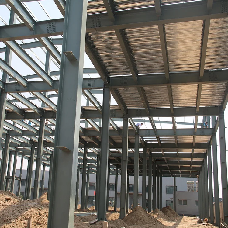 Многоэтажная и двухэтажная стальная конструкция склад предварительно обработанной стали