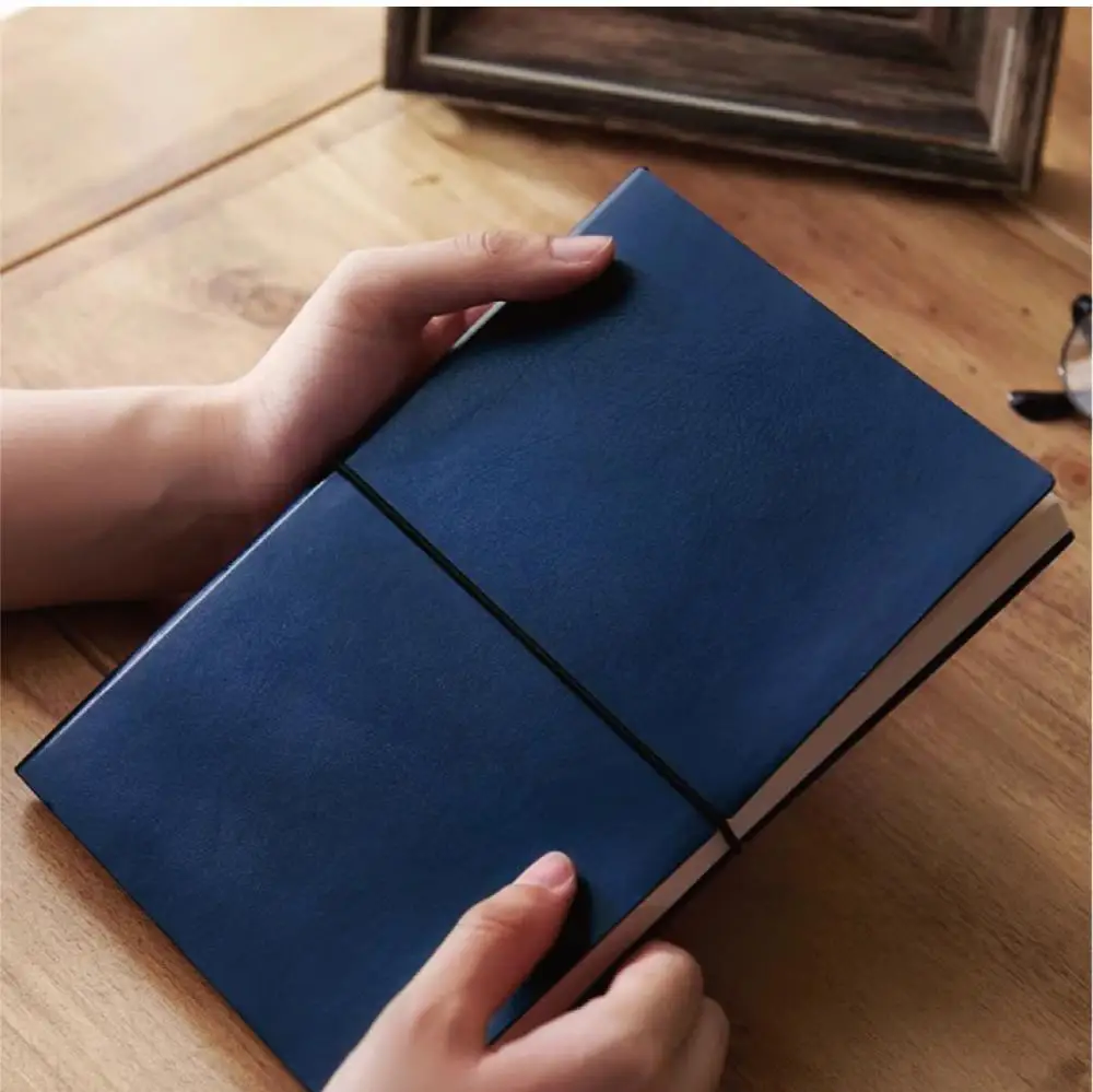 Personal planner loose-leaf office notebook direct selling a5 custom notepads with pen clip