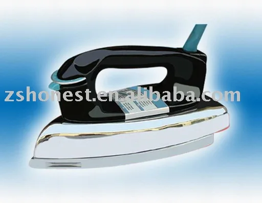 
Hot sell in South America JP-78 heavy duty electrical iron 500w 0.6 ~1.2kg non-stick coating/ polished sole plate 