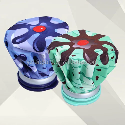 Eco-friendly 6 inch portable mint chocolate muscle cooler green cake reusable ice pack hot cold therapy bag