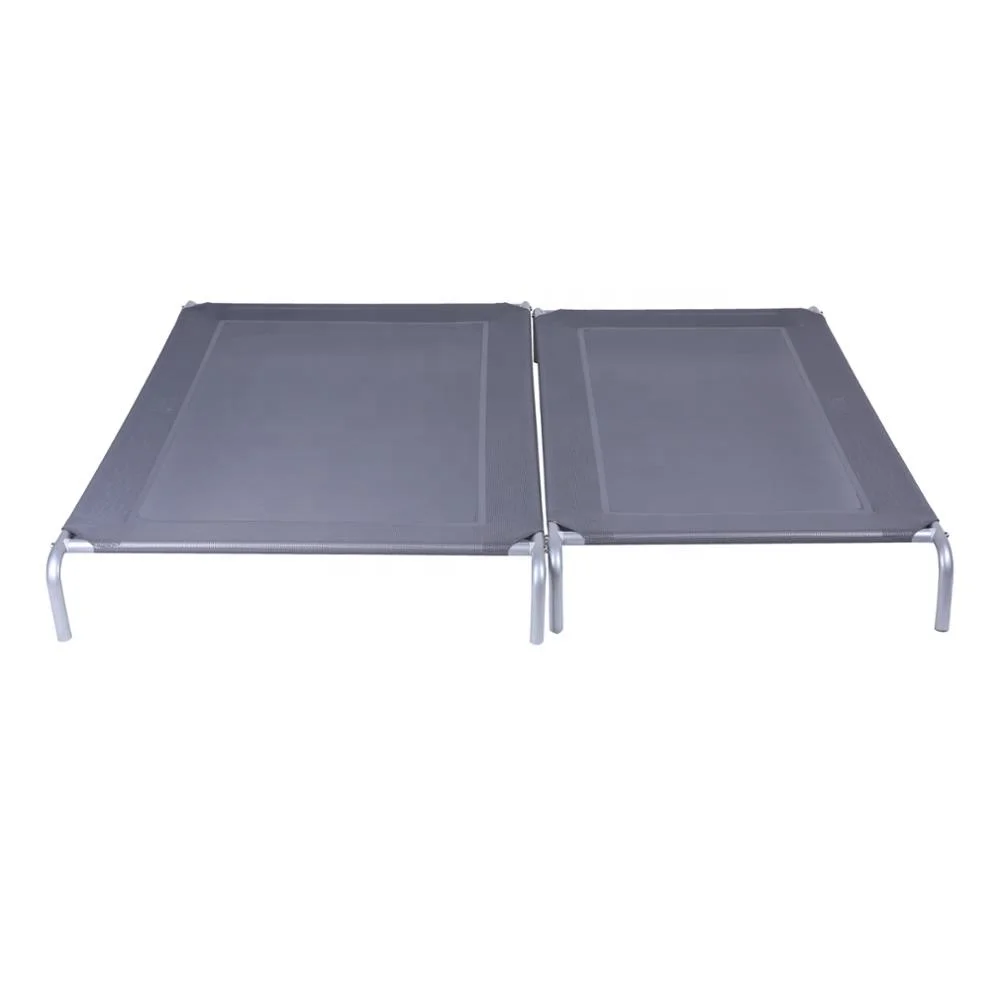 Превосходное качество комфорт прочный устойчивый к царапинам устойчив к укусу открытый металл повышенные Pet Cot кровать собаки