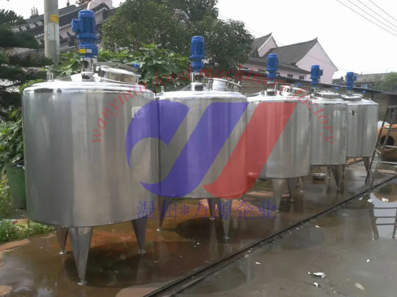 500L cooling and heating tank | aging tank for ice cream mix