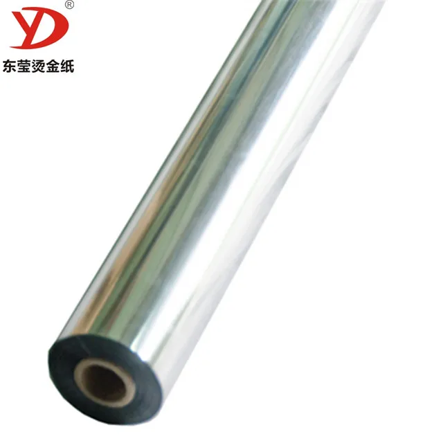 Taiwan transparent hot stamping foil for ABS PET PVC PP Film printing