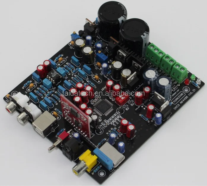 Декодер Taidacent AK4495SEQ WM8805 PCM2706 USB декодер с ЦАП коаксиальный USB-декодер USB-плата