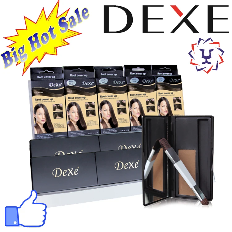 Dexe Temporary Hair Dye Cover Gray Roots Private Label Grey Hair Concealer