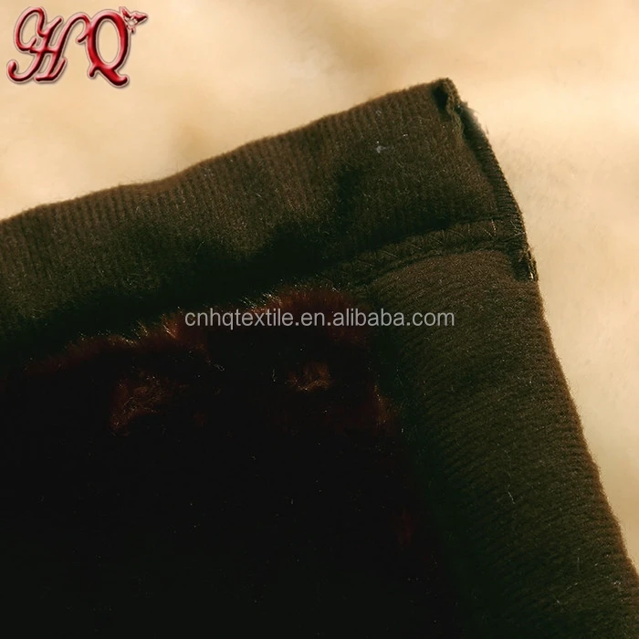 
High quality winter warm elegant flower raschel blanket fabric 