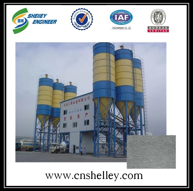 небольшой стальной силосы хранения цемента