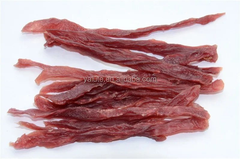 wholesale OEM private label soft duck breast jerky dog pet treats