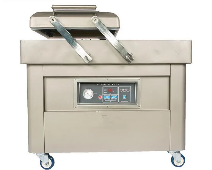 DZ-500/2 Double chambers vacuum packing machine double chambers vacuum sealer