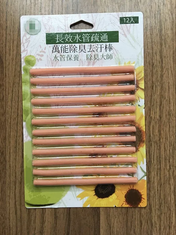 
Eco-Friendly Drain Cleaner and Deodorizer Strips for Kitchen Toilet Bathtub pipe 