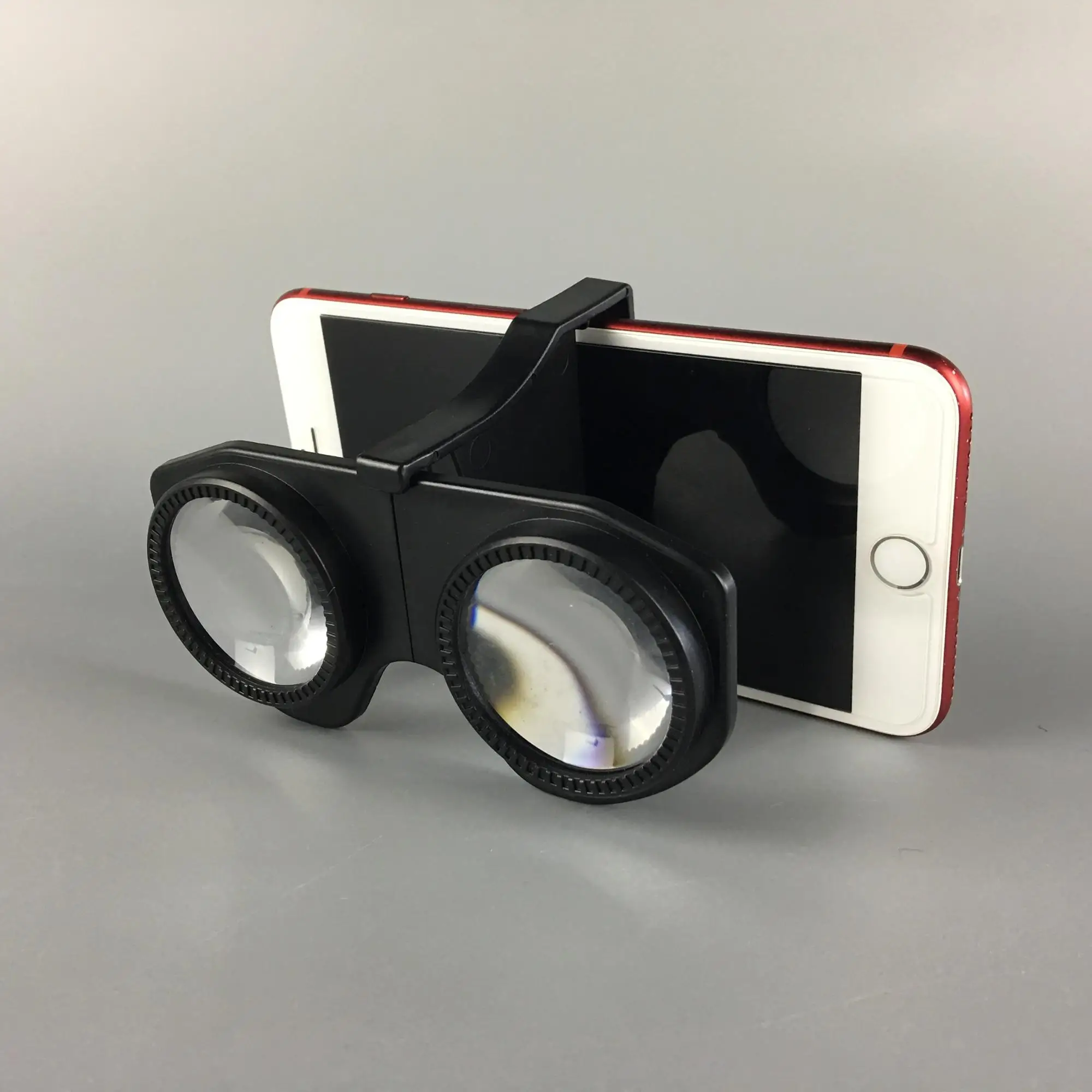 Mini Plastic Foldable VR Glasses / 3D Virtual Reality Glasses for 3.5-6.0 Inches Mobile Phone