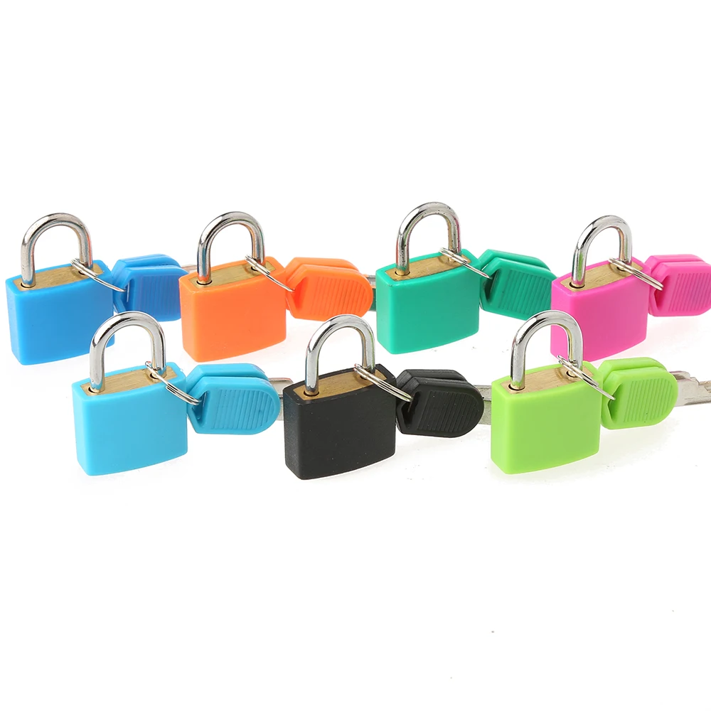 
CH-CX01 20mm key padlock with colorful ABS cover 