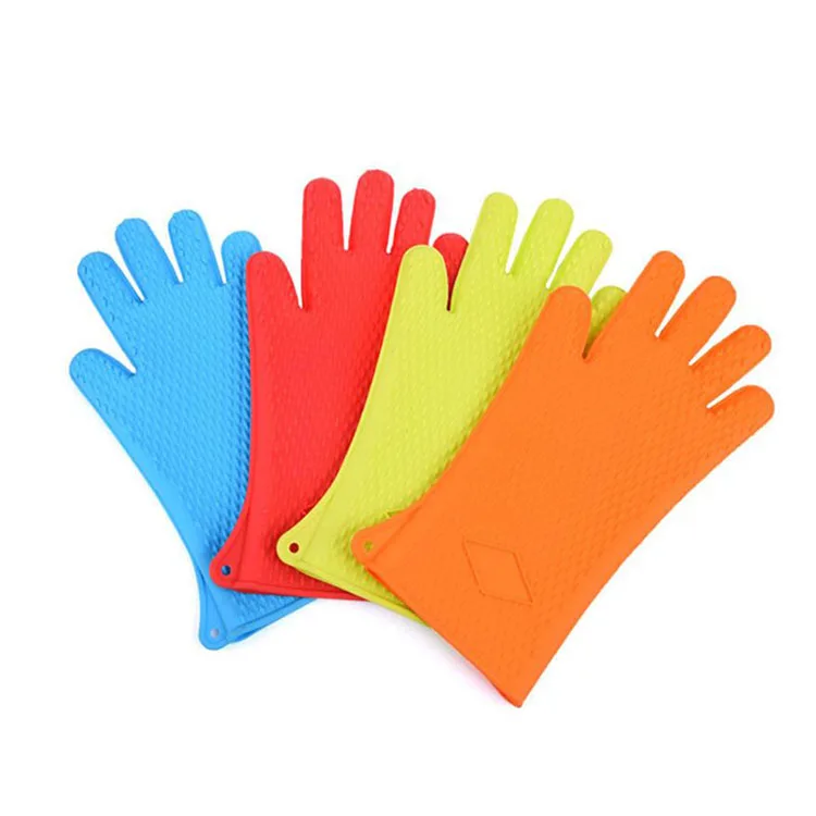 ZLR силиконовые рукавицы для духовки кухонные перчатки